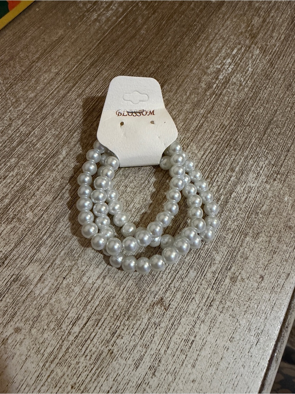 Set of 3 Pearl Stretchy Bracelets